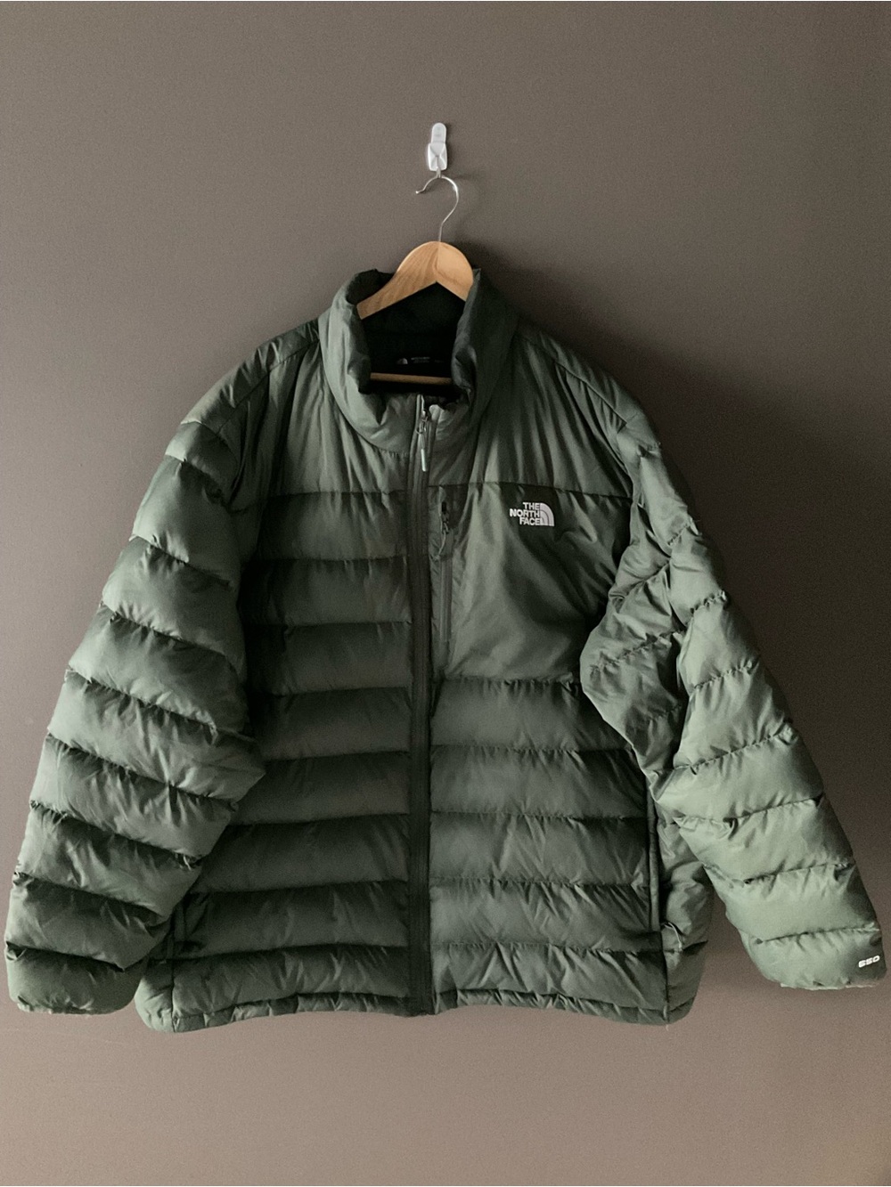 North Face Aconcagua Green 550 Down Jacket Big Tall Outdoors MEN'S